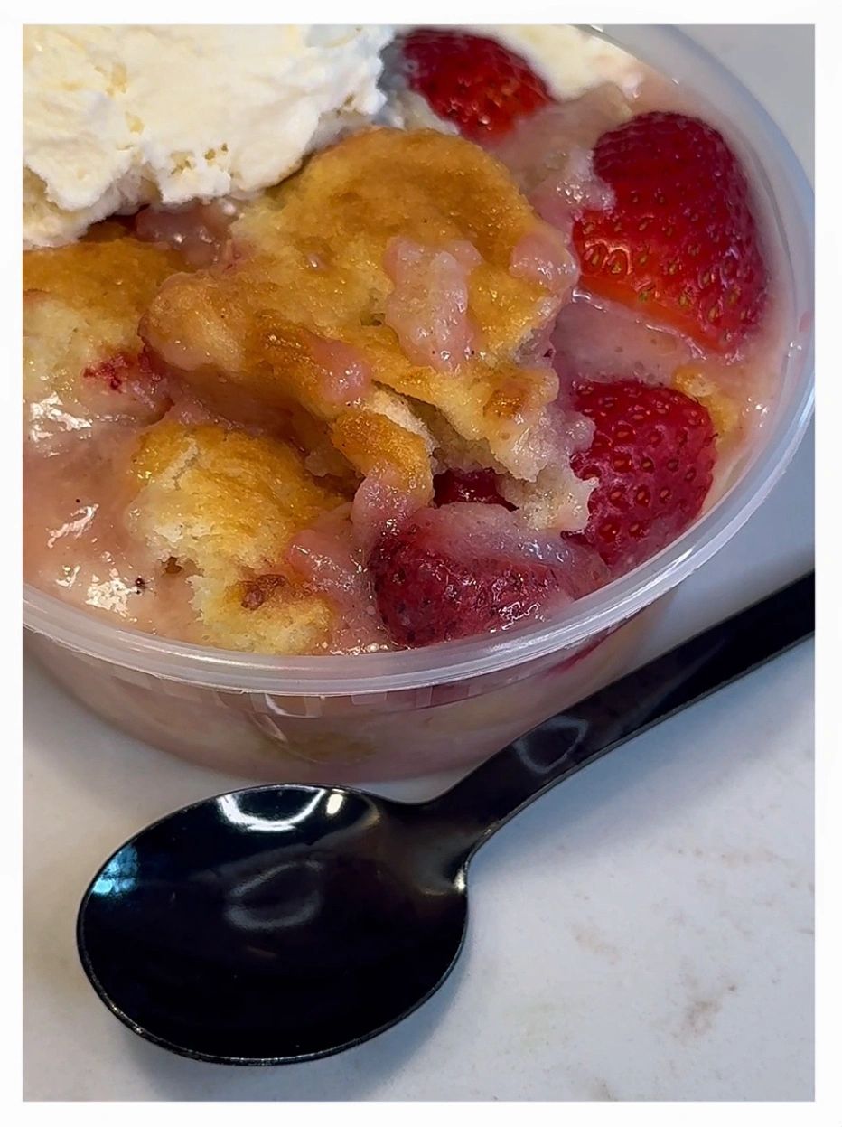 Strawberry Cobbler